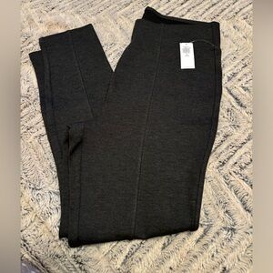 Old navy dress pants, petite, high rise, gray, strechy